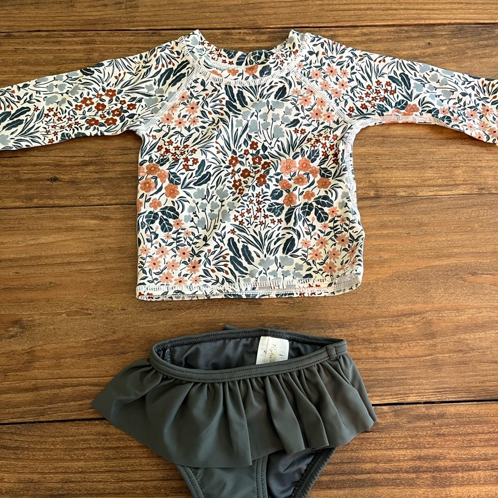 Rylee+Cru swimsuit 0-3m